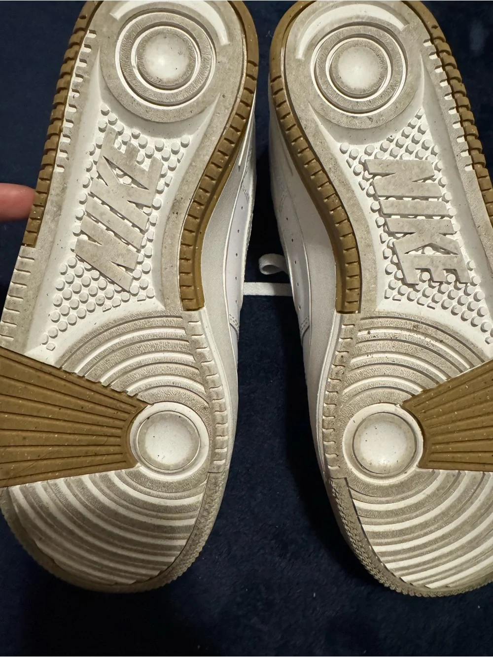 Nike Women’s White Low-Top Leather Sneakers